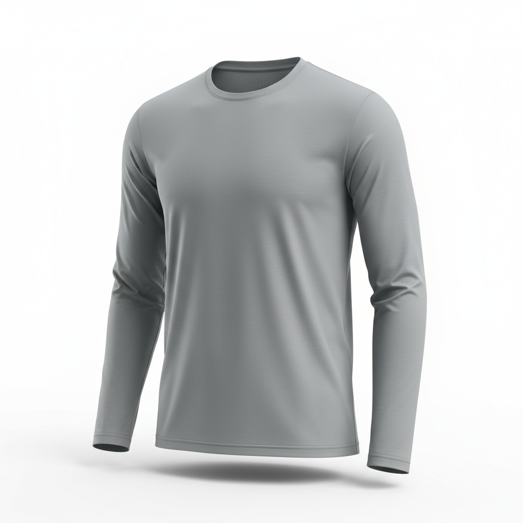 Aluminum Unisex Long Sleeve Performance