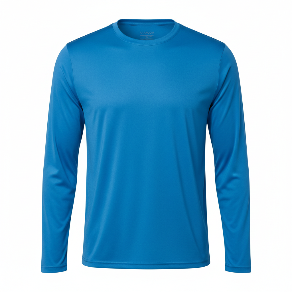 Bimini Blue Unisex Long Sleeve Performance