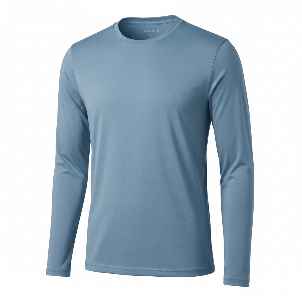 Blue Mist Unisex Long Sleeve Performance