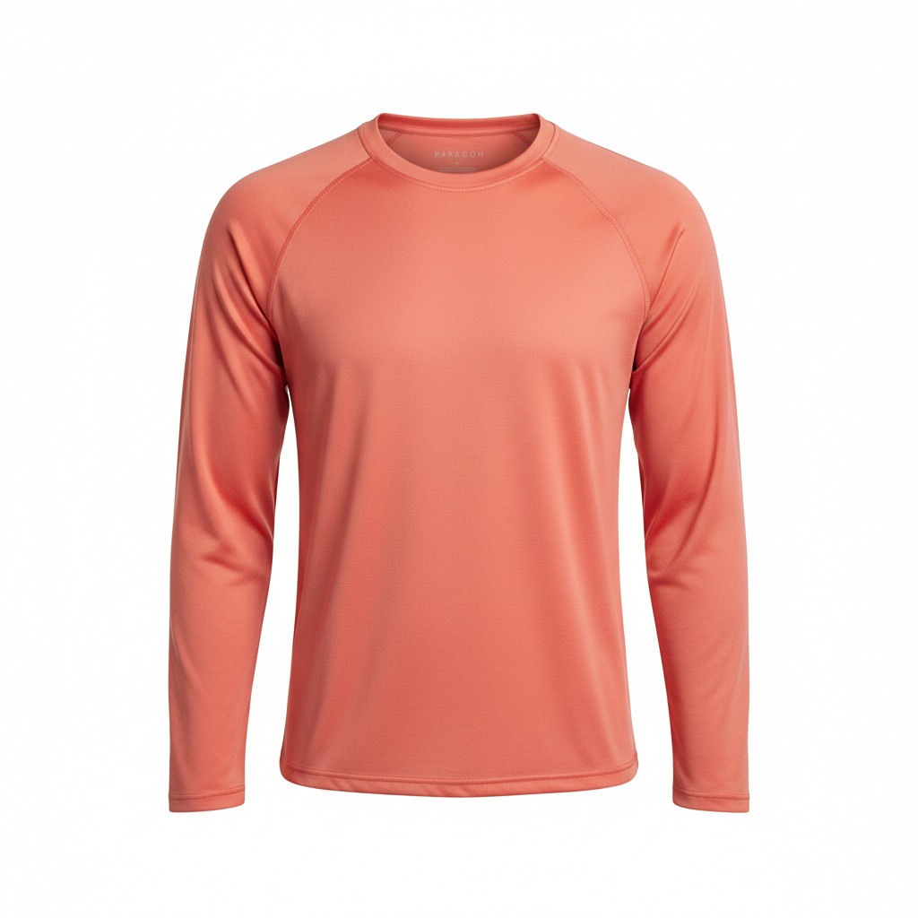 Coral Unisex Long Sleeve Performance