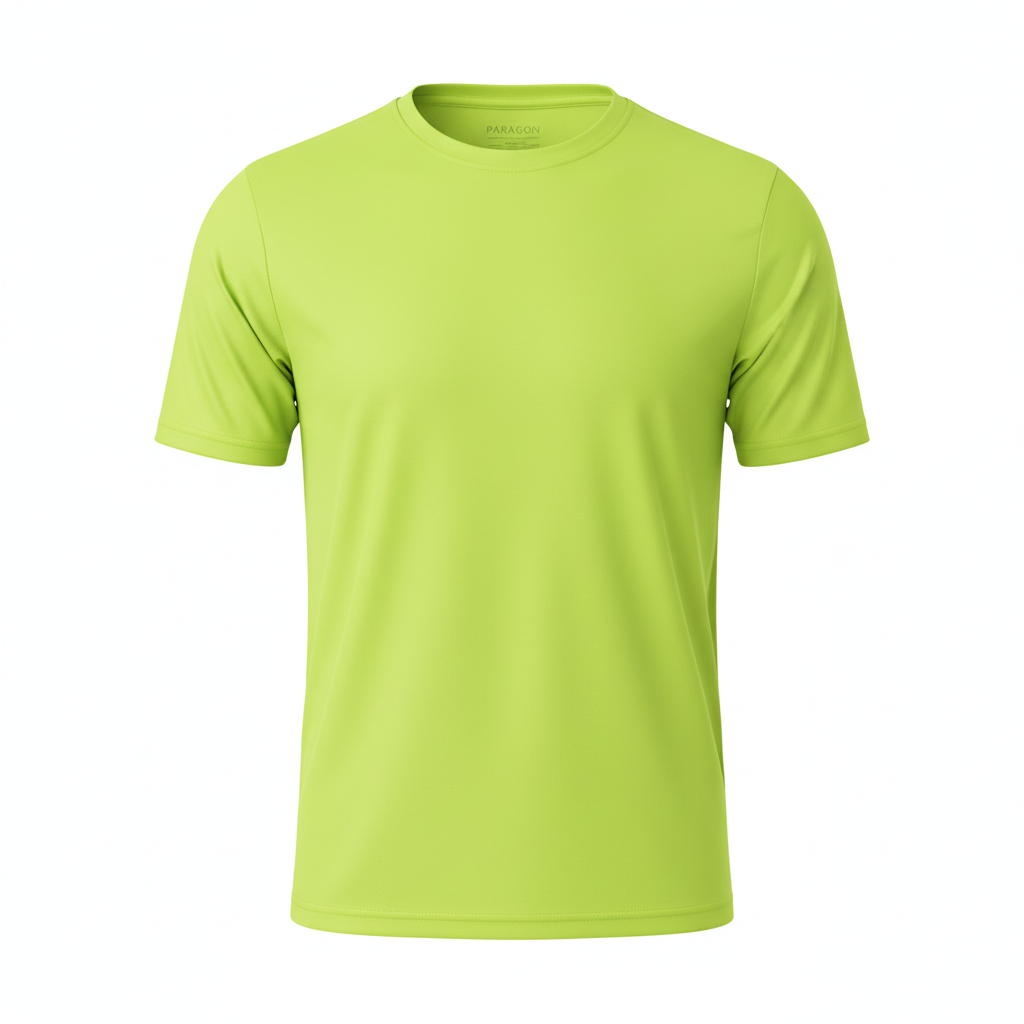 Neon Lime Unisex Short Sleeve Performance