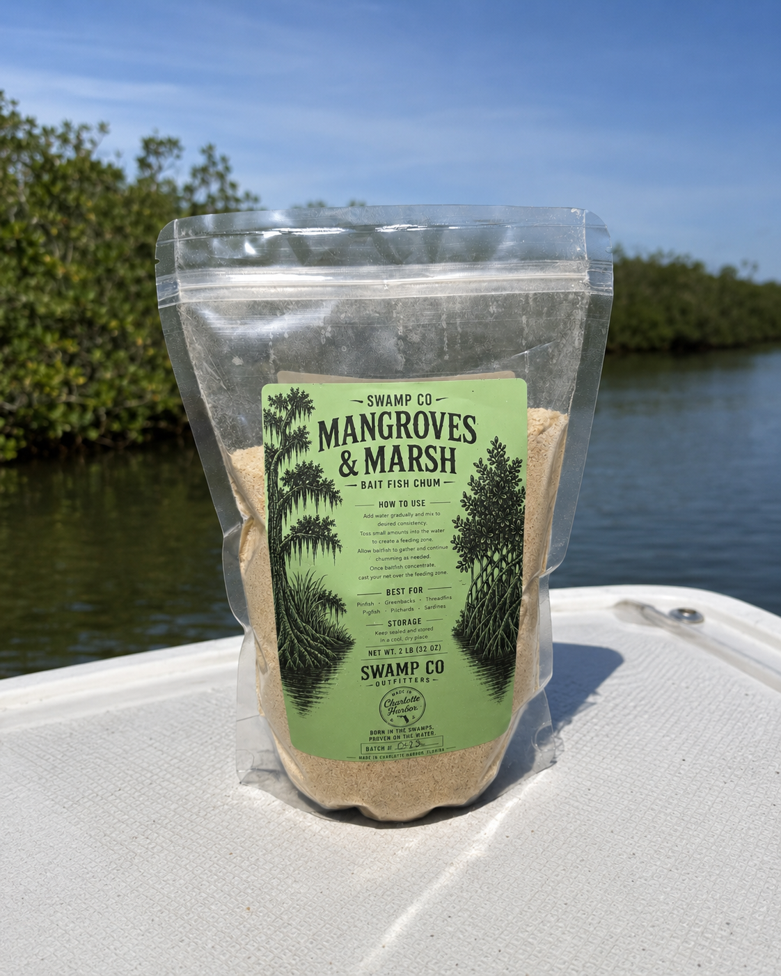 Mangroves & Marsh baitfish chum