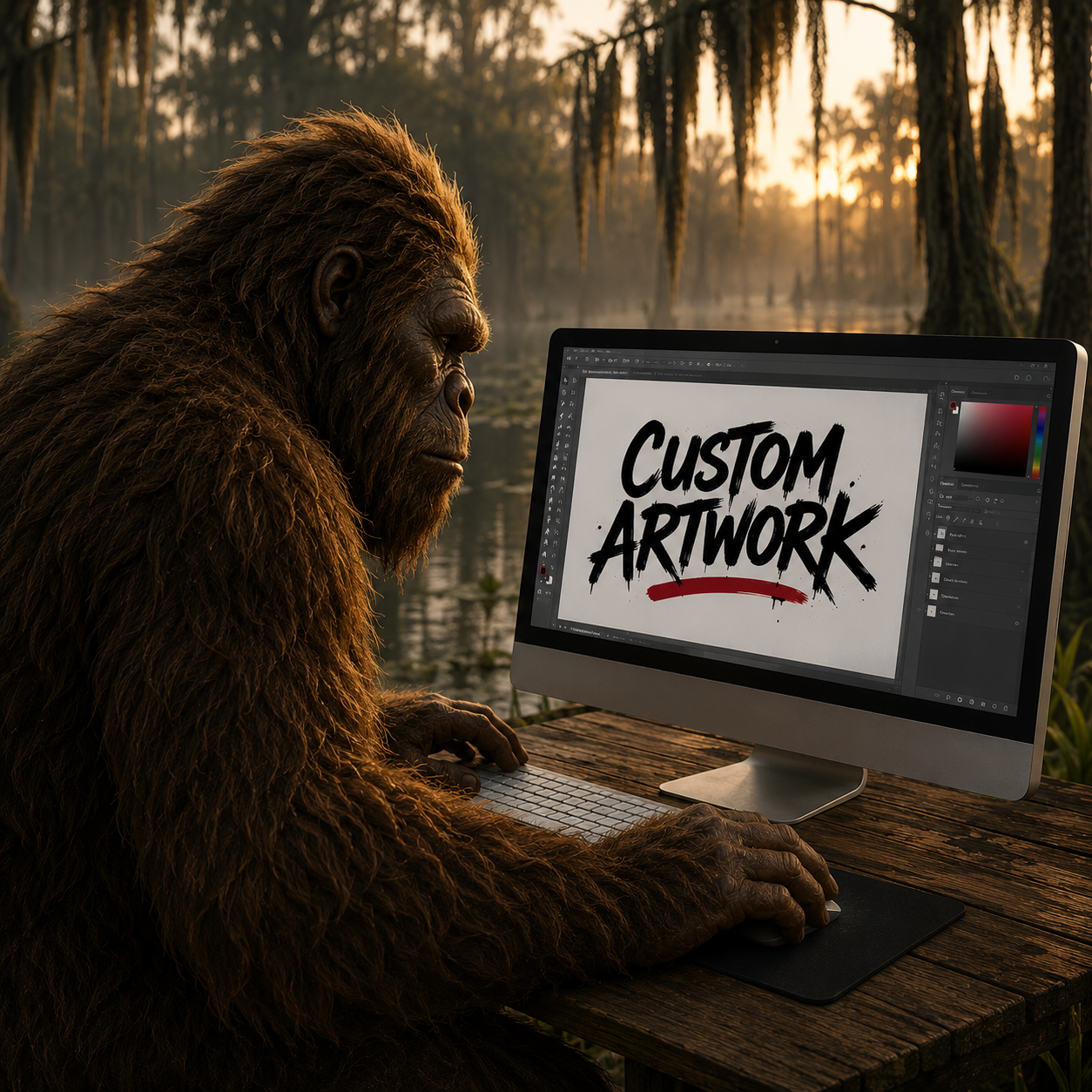 Custom Art Fee Hourly