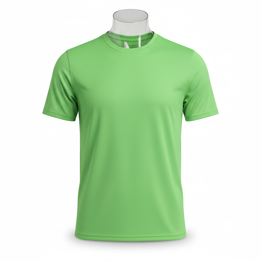Safety Green Unisex Short Sleeve Performance
