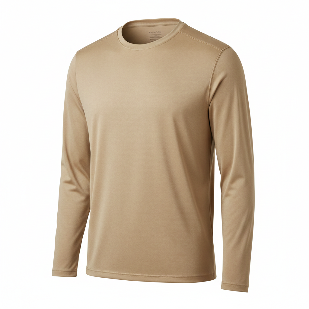 Sand Unisex Long Sleeve Performance