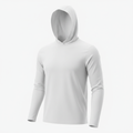 White Hooded Performance Shirt